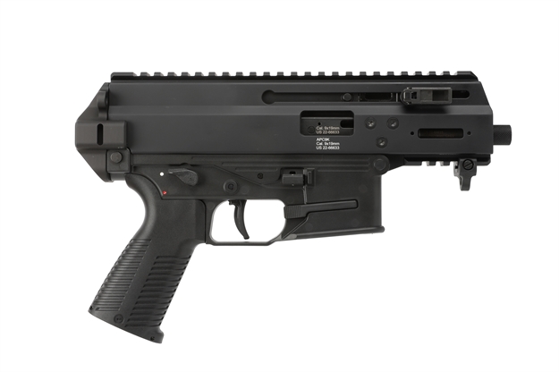 Picture of B&T Firearms 36045 Apc9k Pro 9Mm Luger 30+1 4.30" Black Threaded Barrel, M-Lok Handguard, Black Hard Coat Anodized Aluminum Picatinny Rail Receiver, Black Polymer Grips, Ambidextrous BT-36045
