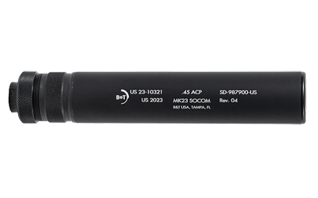 Picture of B&T Mk23 Socom Suppressor 45Acp Blk SD-987900 840225709902