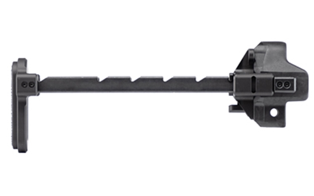Picture of B&T Firearms Bt200590 HK Mp5  Black Steel/Aluminum Telescoping Collapsible, Fits H&K Mp5 Retractable BT-200590