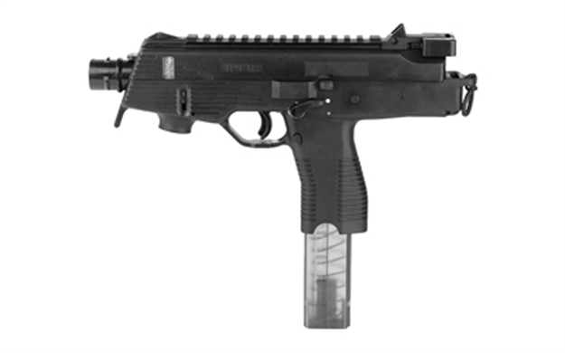 Picture of B&T Firearms 30105Nus Tp9  9Mm Luger 30+1 5.10", Black, Polymer Frame/Grip, NO Brace, Iron Sights BT-30105-2-N-BLK 840225705706