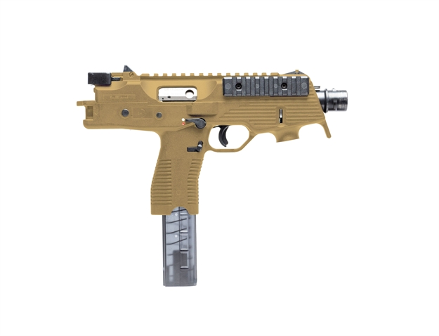 Picture of B&T Firearms 30105Nusct Tp9  9Mm Luger 30+1 5.10", Coyote Tan, Polymer Frame/Grip, NO Brace, Iron Sights BT-30105-N-US-CT 840225705713