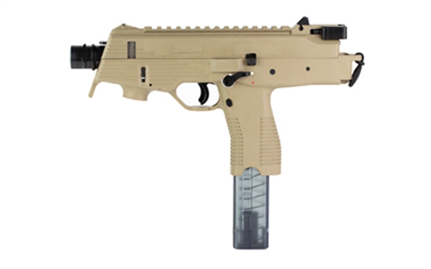 Picture of B&T Firearms 30105Nusct Tp9  9Mm Luger 30+1 5.10", Coyote Tan, Polymer Frame/Grip, NO Brace, Iron Sights BT-30105-N-US-CT 840225705713