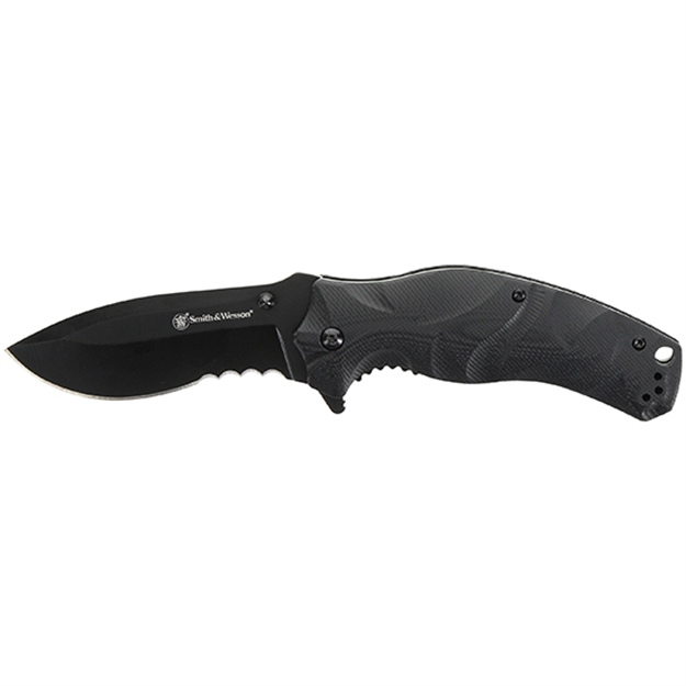 Picture of Bti Black Ops Recurve Spring Assist Folding Knife, Box 1147098