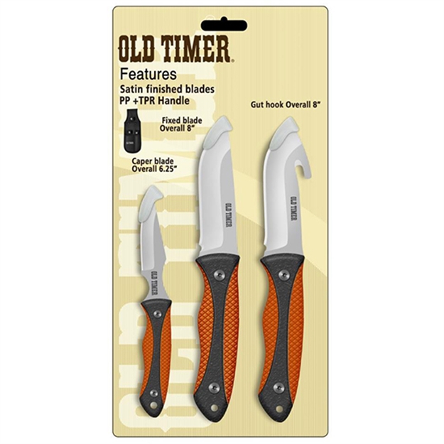 Picture of Bti Old Timer 3 Piece Blaze/Black Tpe Kit