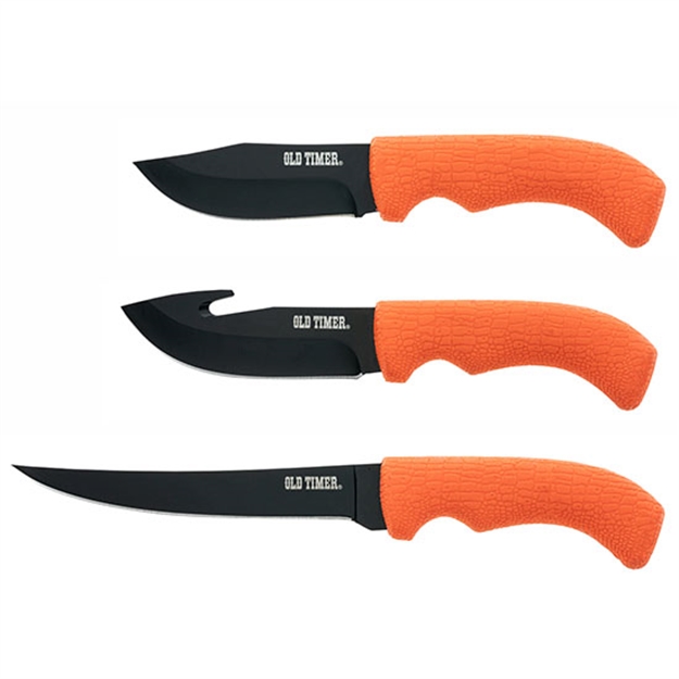 Picture of Bti Old Timer 4Pc Orange Set W/ Black Blades