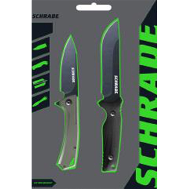 Picture of Bti Schrade Fixed Blade Folder Combo