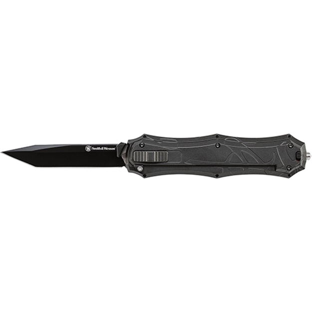 Picture of Smith & Wesson Knives S&W Otf Assist, Tanto With Glass Breaker SWOTF9TB 028634709786