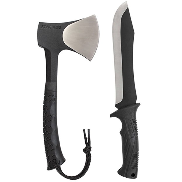 Picture of Bti Tools Schrade Combo Hatchet Machete Sheaths