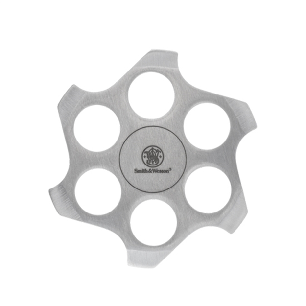 Picture of  Smith & Wesson Knives 1193147 M&P Bullseye Throwing Circles Stainless Steel Includes Carry Case 4 Pack