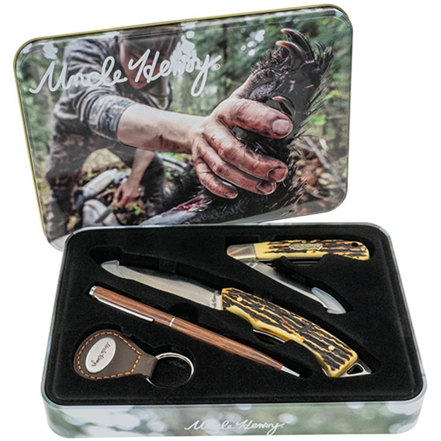 Picture of Bti Uncle Henry 2Pc Fixed/Folder Tin Pen Key