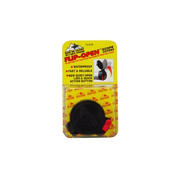 Picture of Butler Creek 20130 Flip-Open Eyepiece Scope Cover 1.57"/39.90Mm Size 13 Black Polymer MO20130 051525201304
