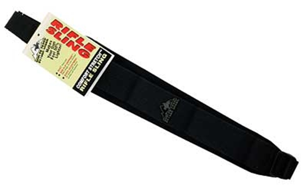 Picture of  Butler Creek 80013 Comfort Stretch Rifle Sling Black Neoprene Adjustable Rifle 051525800132