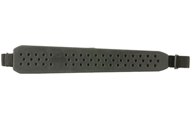 Picture of  Butler Creek 81060 Comfort V- Grip Rifle Sling Black Rubber W/Nylon Strap Adjustable Design 1" QD Swivels