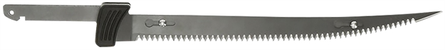 Picture of  Bubba Blade 1099593 Replacement E-Stiff 9" Fillet Serrated Ticn Carbon SS Blade 661120418849