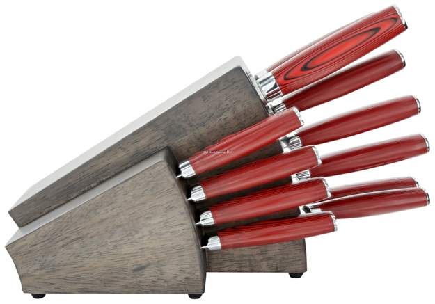 Picture of Bubba Blade Blade Complete Kitchen & Steak Knife Set W/Kitchen Blc! 1137661