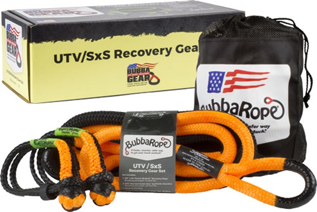 Picture of Bubba Rope Rope Utv Recovery Set Orange Eyes W/2 Gator Shackle! 176842OR