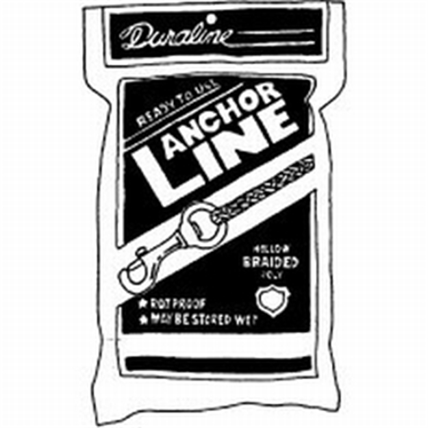 Picture of Buccaneer Rope Co. AN LN 1/4X50 Yel