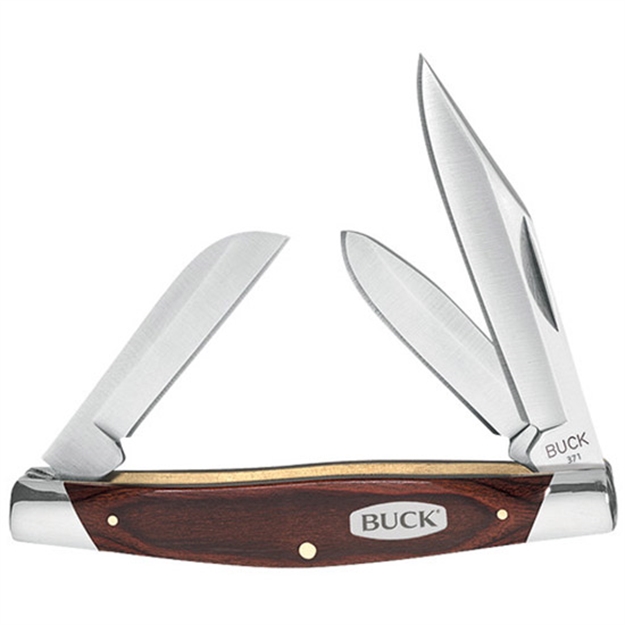 Picture of Buck Knives Stockman 3-Blade Folding Pocket Knife, Boxed