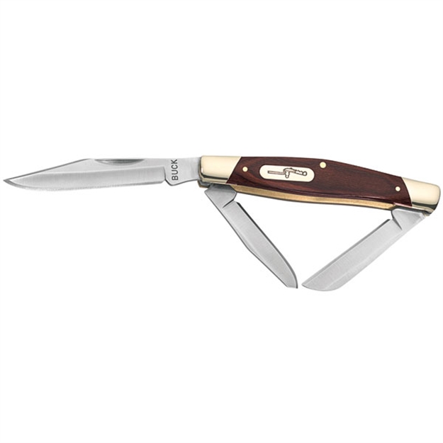 Picture of Buck Knives Trio 3-Blade Folding Pocket Knife, Boxed