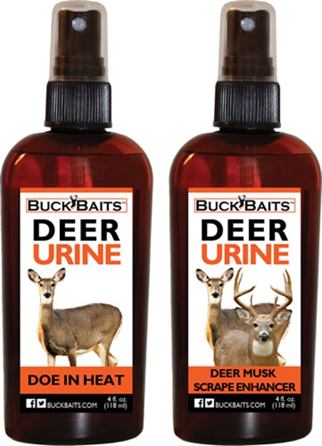 Picture of Buck Baits Baits Deer Lure Combo Doe IN Heat/Scrape Enhancer 2-4Oz
