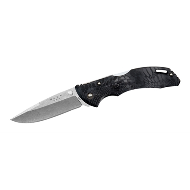 Picture of Buck Knives Bantam Bhw Lockback Folding Pocket Knife, 3 5/8" 420Hc Blade Knife, Kryptek Typhon Handles W/Clip