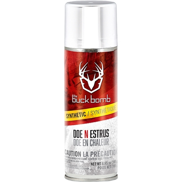 Picture of Buck Bomb Bomb Deer Lure Synthetic Doe 'N Estrus 6.65 OZ Aerosol 200052 021291710010