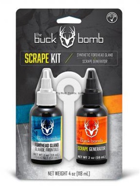 Picture of Buck Bomb Scrape Kit W/2Oz Scrape Generator And 2Oz Synthetic Forehead Gland