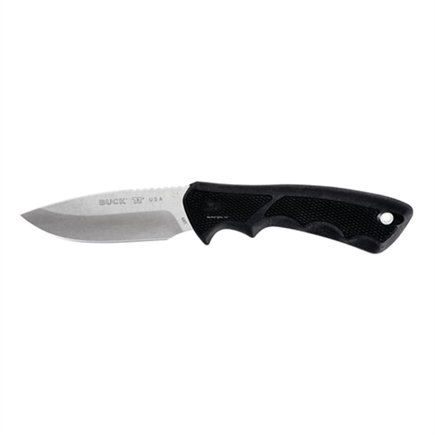 Picture of Buck Bucklite Max II Large Fixed Blade Knife, 8 7/8" Oal 420 HC Blade Knife, Black Poly Sheath