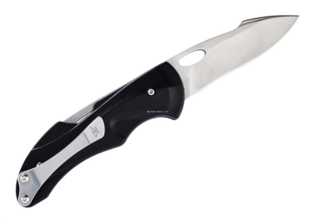 Picture of Buck Knives Fluid Folding Lockback Knife, 3" 420Hc Drop Point Blade Knife, Black Handle