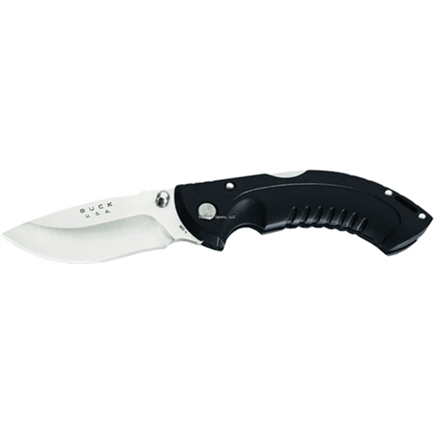 Picture of Buck Knives Folding Omni Hunter 10Pt Lockback Knife, 3" SS Drop Point Blade, Black, Clam Pack