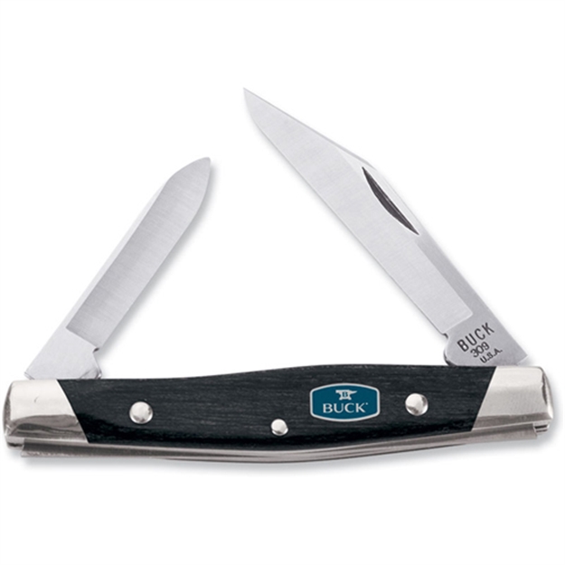 Picture of Buck Ironwood Hndl Stockman W/Bandc Medalln 301Iwsbcle