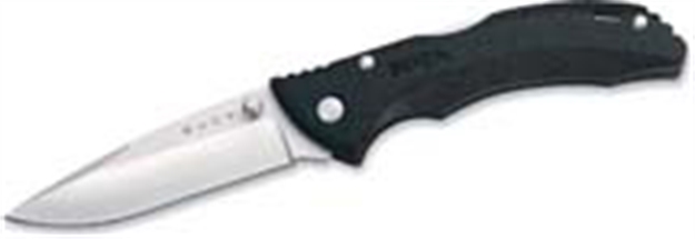 Picture of Buck Knives Bantam Bbw Lockback Folding Pocket Knife, 2-3/4" SS Drop-Point Blade, Black Handle