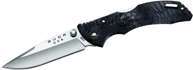 Picture of Buck Knives Bantam Bbw Lockback Folding Pocket Knife, 2-3/4" SS Drop-Point Blade, Kryptek Camo Handle