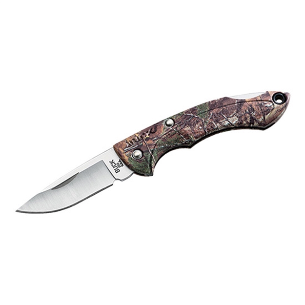 Picture of Buck Knives Bantam Bbw Lockback Folding Pocket Knife, 2-3/4" SS Drop-Point Blade, Realtree Camo Handle