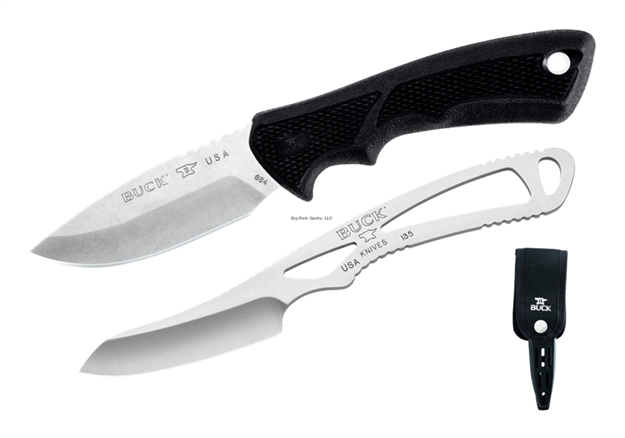 Picture of Buck Knives Bucklite Skinner, Paklite Caper Combo Fixed Blade Knives