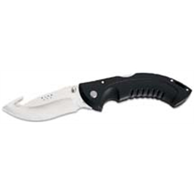 Picture of Buck Knives Folding Omni Hunter 12Pt Lockback Knife, Large Guthook 4"Blade, Black