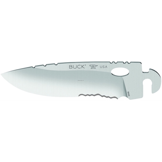 Picture of Buck Knives Selector 2.0 Drop Point Serrated Drop Point Replacement Blade For 550 Selector Knife, 3.75"