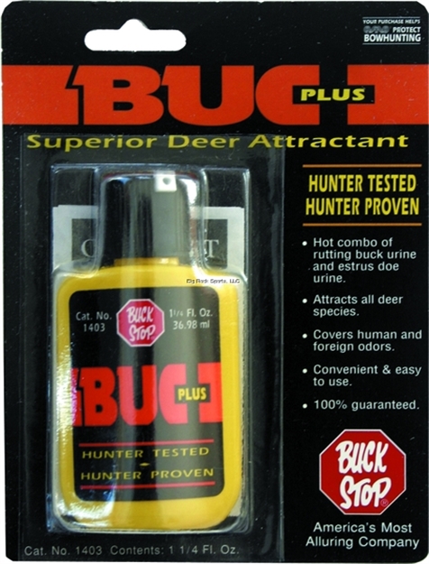 Picture of Buck Stop Scents Buc-Plus 1-1/4Oz Combo Doe/Buck Urine