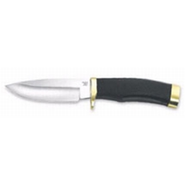 Picture of Buck Knives Vanguard Fixed Blade Knife, 4 1/8" 420Hc Drop Point Blade Knife, Textured Rubber Handle W/ Guard, Nylon Sheath