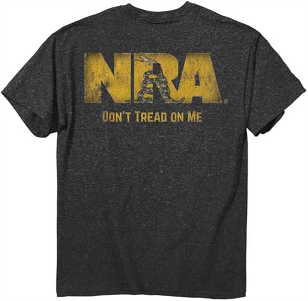 Picture of Buck Wear Wear T-Shirt Nra "Don't Tread" S-Sleeve Heather Xl!