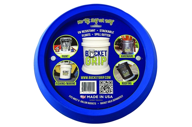 Picture of Bucket Grip No-Slip Bucket Holder, Blue