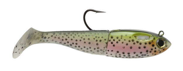 Picture of Buckeye Fatty 5In SK Rainbow Trout - Bass Color With Braid Leader