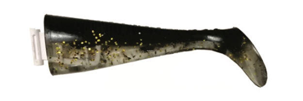 Picture of Buckeye Fatty 6In Tailpack Black See-Through Gold Giltter