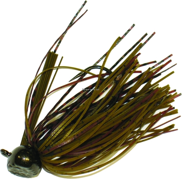 Picture of Buckeye Football Jig W/Weedguard,, 1/2 Oz, 5/0 Hook, Peanut Butter/Jelly