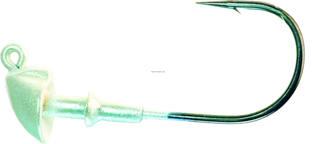 Picture of Buckeye J-Will Swimbait Head, 1/4 Oz, 5/0 Hook, Pearl