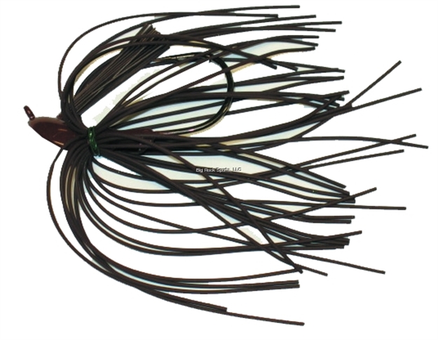 Picture of Buckeye Mop Jig W/Weedguard, 1/2 Oz, 5/0 Hook, Brown