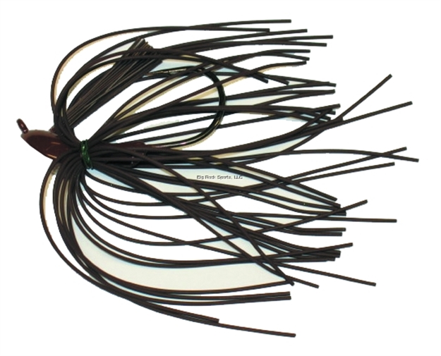 Picture of Buckeye Mop Jig W/Weedguard, 3/8 Oz, 5/0 Hook, Brown
