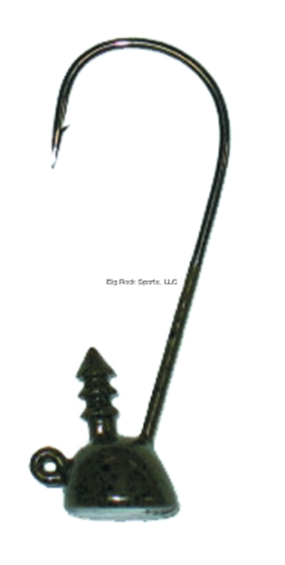 Picture of Buckeye Spot Remover Jighead, 1/4 Oz, 4/0 Hook, Green Pumpkin, 5/Pack