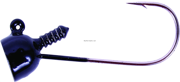 Picture of Buckeye Spot Remover Jighead, 1/8 Oz, 3/0 Hook, Black, 5/Pack