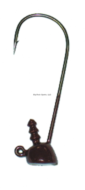 Picture of Buckeye Spot Remover Jighead, 1/8 Oz, 3/0 Hook, Brown, 5/Pack